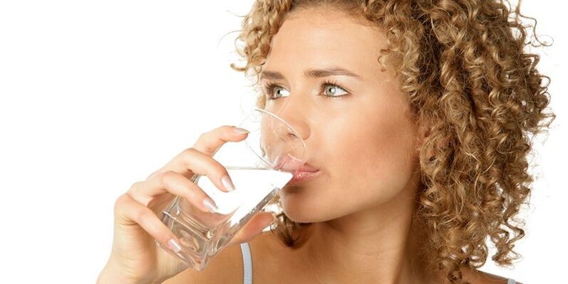 In a diet, you should consume 1. 5 liters of clean water, in addition to other liquids