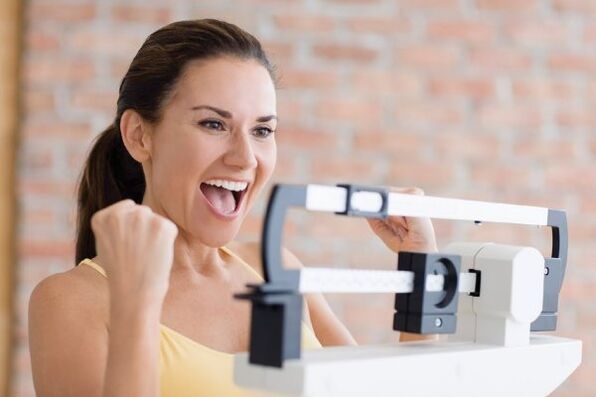 The achieved result of weight loss will be corrected if you control the diet