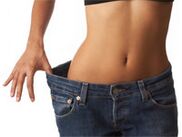 We lose weight